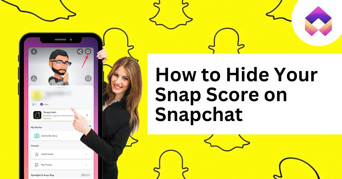 Hide Snap Score on Snapchat