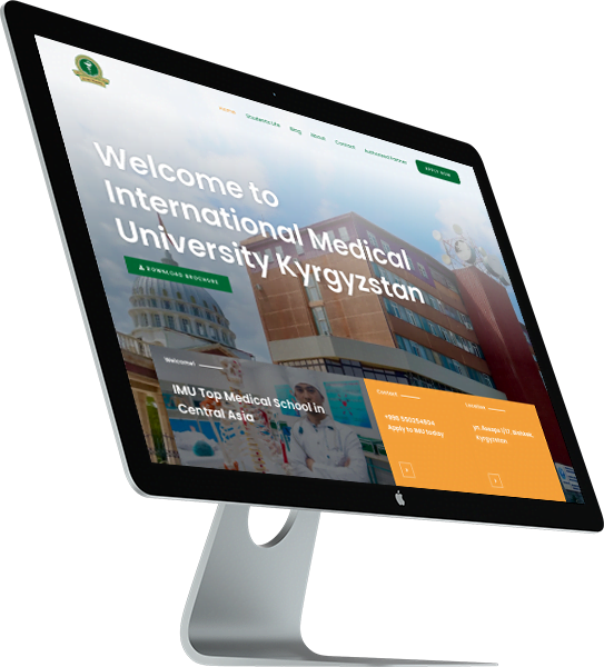 University Portfolio Website Design