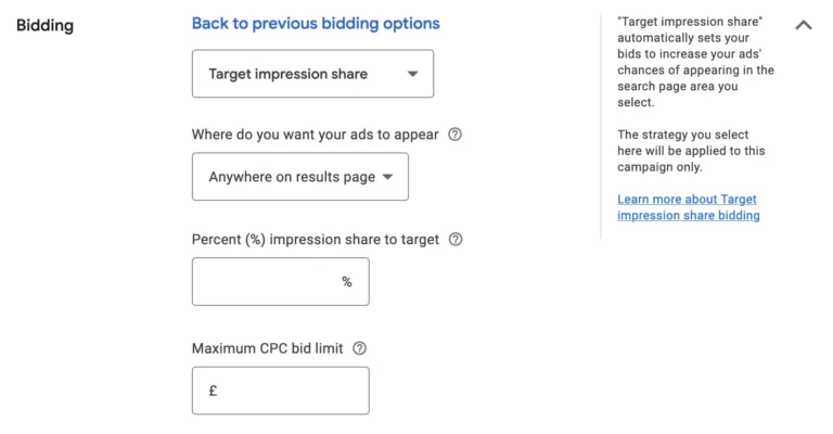 Automated bidding