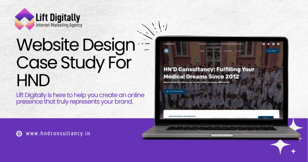 Website Design Case Study For HND