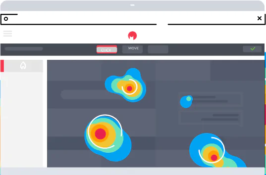 website terminology heatmap