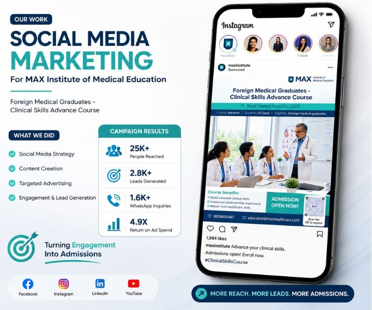 lift digitally work for social media marketing hospital