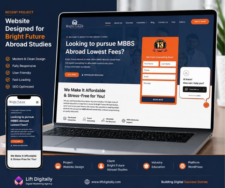 lift digitally work for website design 1