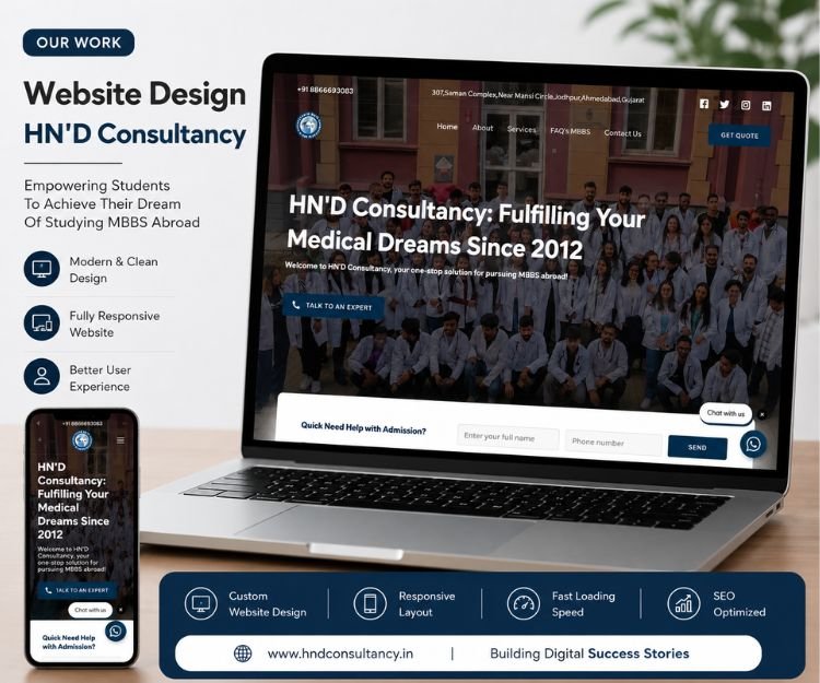 lift digitally work for website education consultancy